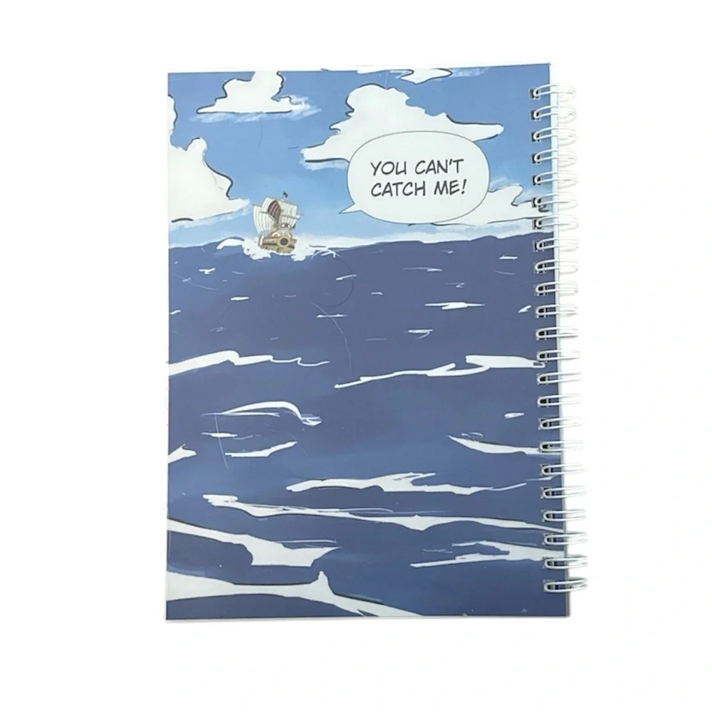 NWT, 5 Pack spiral anime‎ notebooks with snickers and bookmark, O79